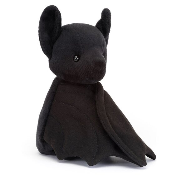 RARE Jellycat Wrapabat Black BNWT - Picture 1 of 8